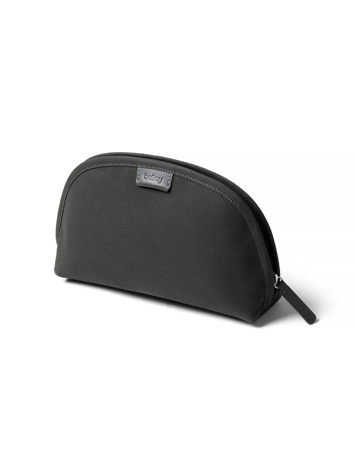 Bellroy Classic Pouch Leather Nubuck Charcoal