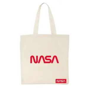 Bolsa Tote Bag Nasa Worm Red
