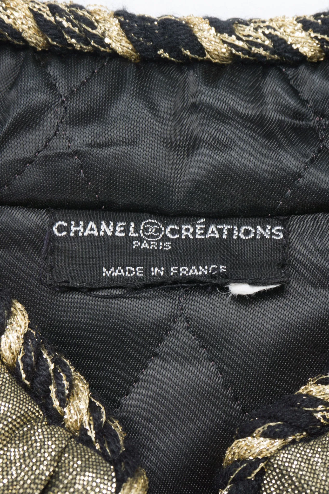 Chanel Creations Metallic Jacket