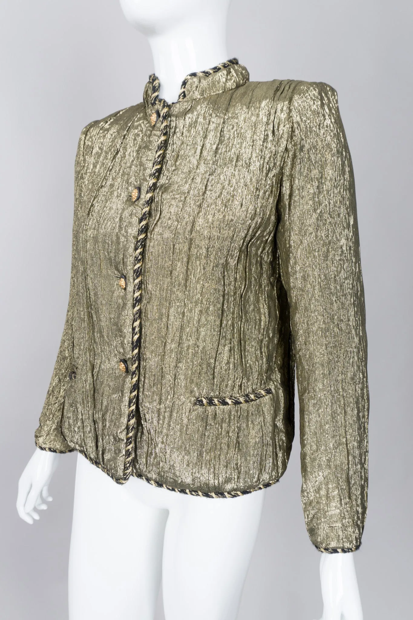 Chanel Creations Metallic Jacket