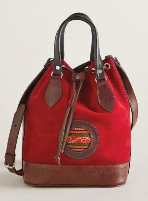 Manta Medallion Cinch Handbag