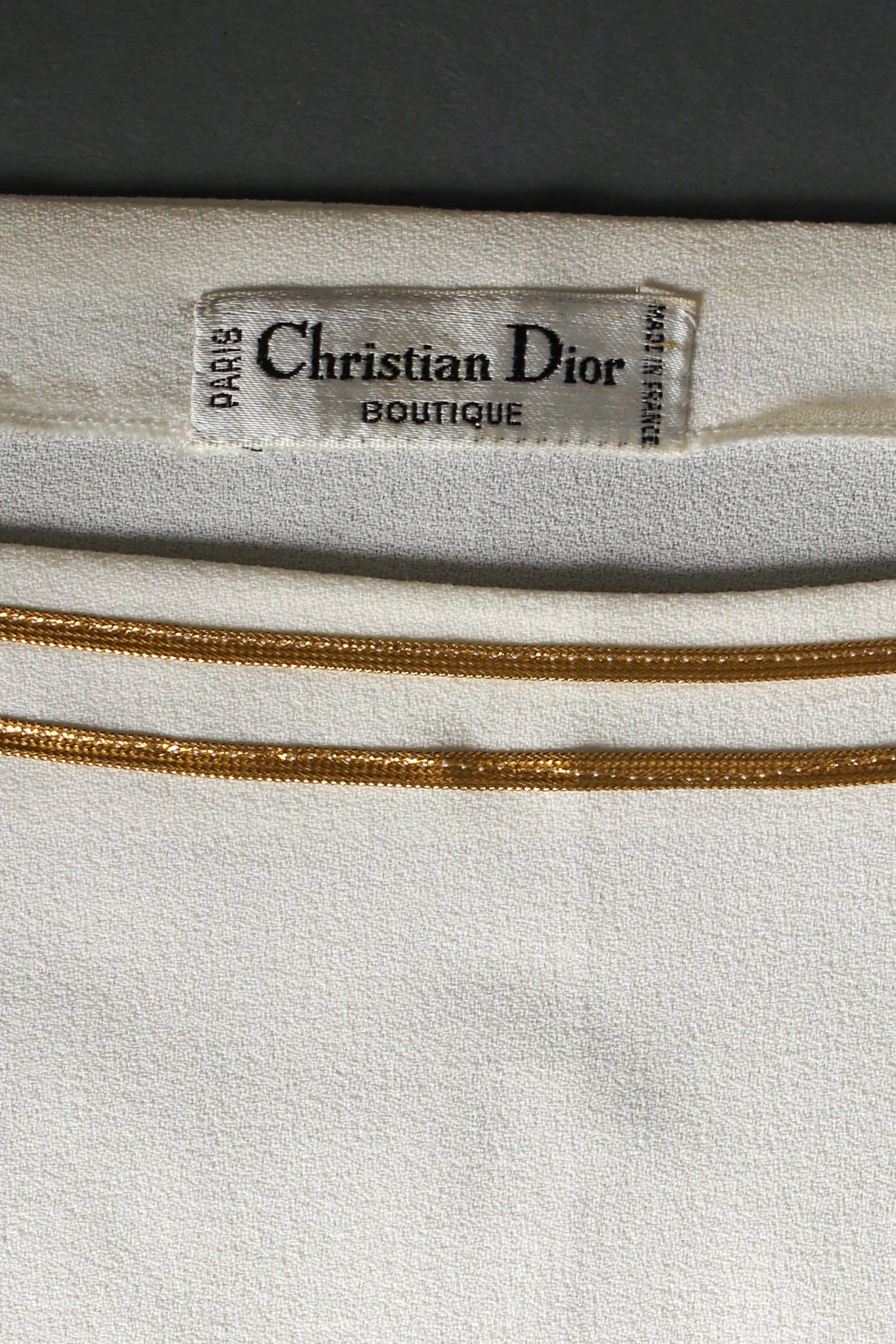 Ribbon Trim Top & Skirt Set