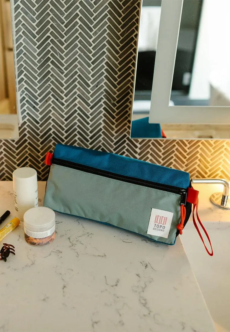 Topo Designs Dopp Kit Dark Denim Burgundy